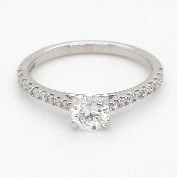 ENG24889 Platinum Diamond Engagement Ring